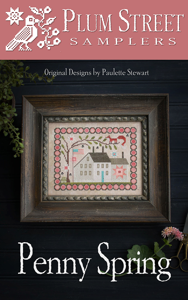 Book Street Digital Downloadable Cross Stitch Pattern - Stitching